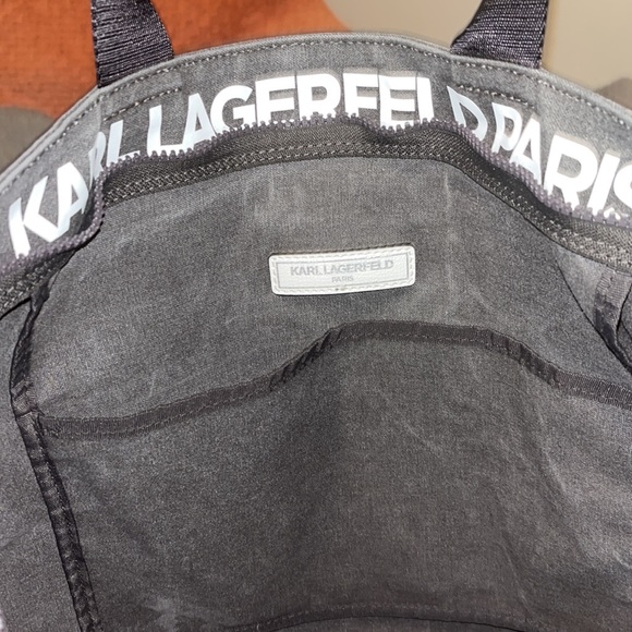 Karl Lagerfeld Paris destroyed tote bag! - Picture 6 of 11